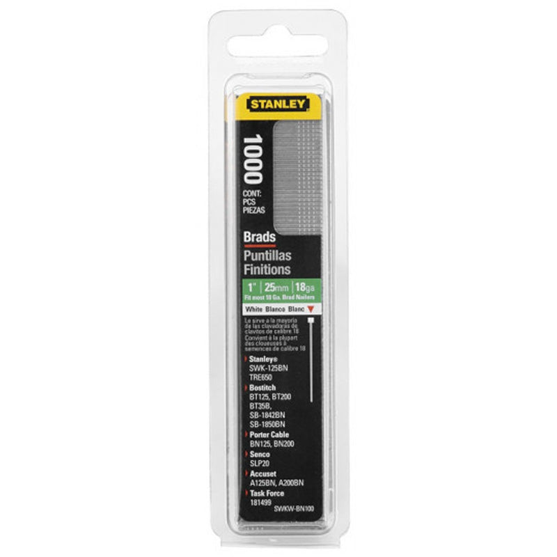 Clous 15mm - boîte de 1000pcs - STANLEY - 1-swk-bn0625t