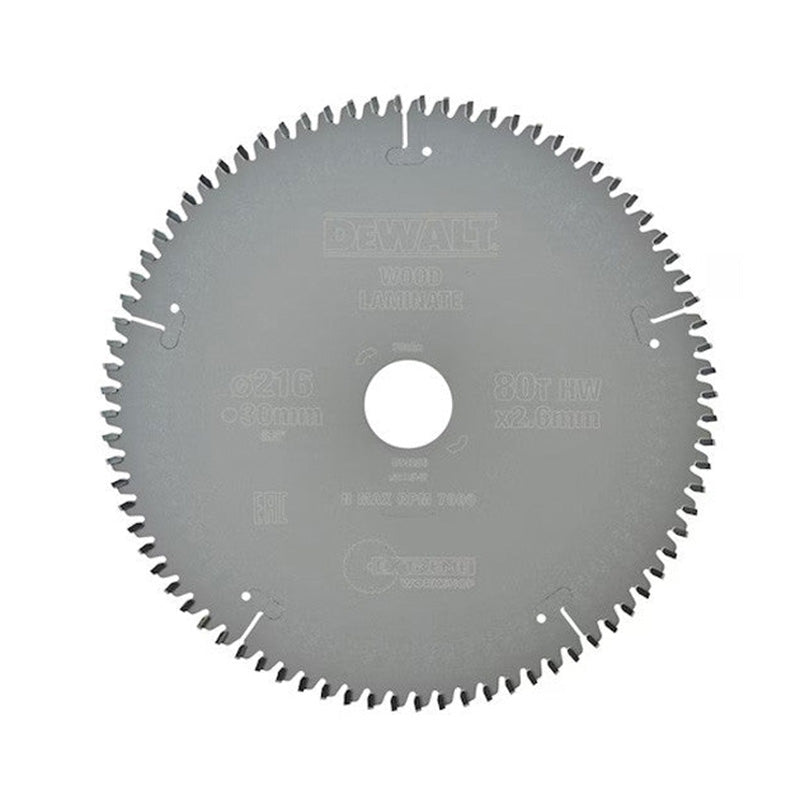 Lame de scie circulaire stationnaire DEWALT 80 dents Extreme Workshop