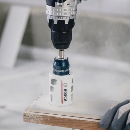 Kit adaptateur BOSCH Power-Change Plus 6 pans + foret HSS-G - 85 mm - 2608594253