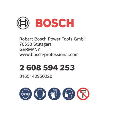 Kit adaptateur BOSCH Power-Change Plus 6 pans + foret HSS-G - 85 mm - 2608594253