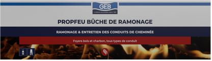 Bûche de ramonage des goudrons et suies GEB Propfeu pour conduits de cheminées et poêles Marron