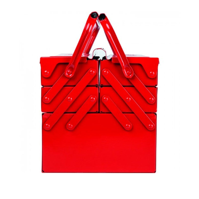 Caisse à outils métallique, 5 compartiments, L.420 mm  - KS TOOLS - 999.0120