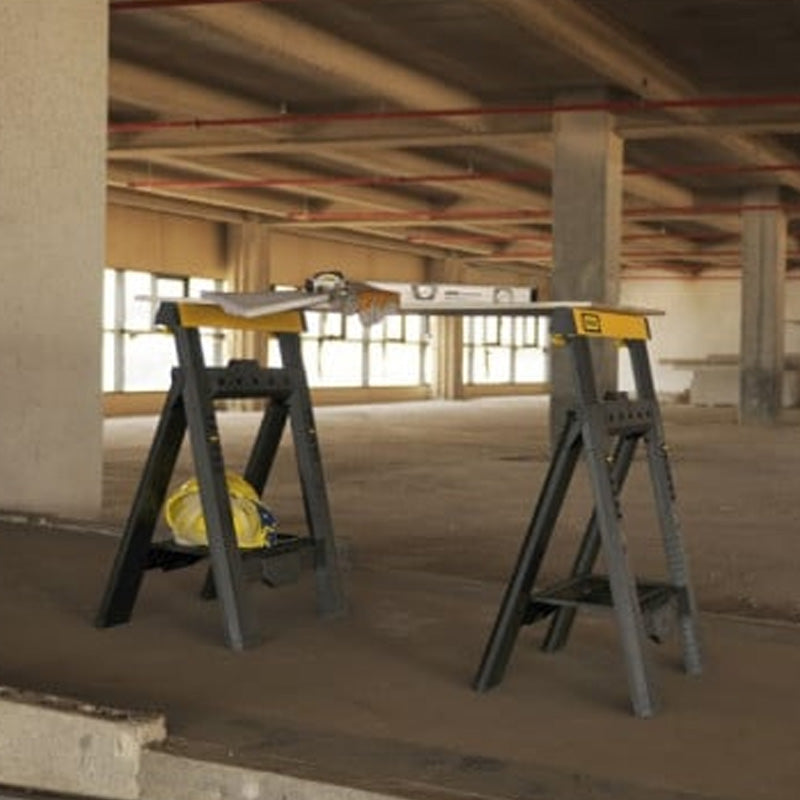 Tréteaux pliables télescopiques lot de 2 pièces - STANLEY - STST1-70559