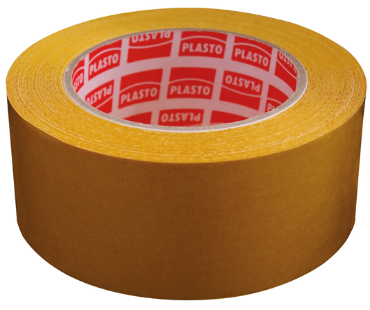 Double Face Toilé - P353 Crème 25m x 50mm