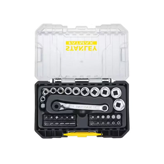 Coffret stakbox s - 1/4’’ - jeu de 37 pcs - fatmax - STANLEY - FMMT19101-0