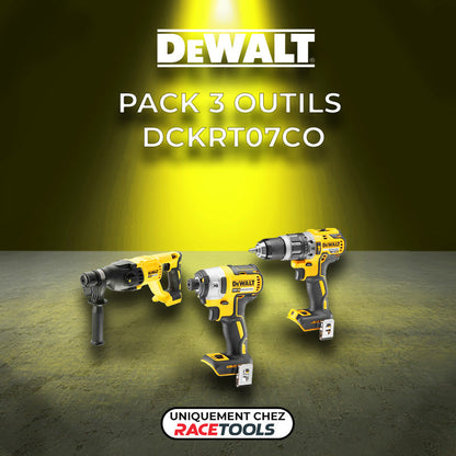 Pack 3 outils DWT Perceuse-visseuse à percussion + visseuse à choc +perforateur SDS-plus + 2 batteries + chargeur