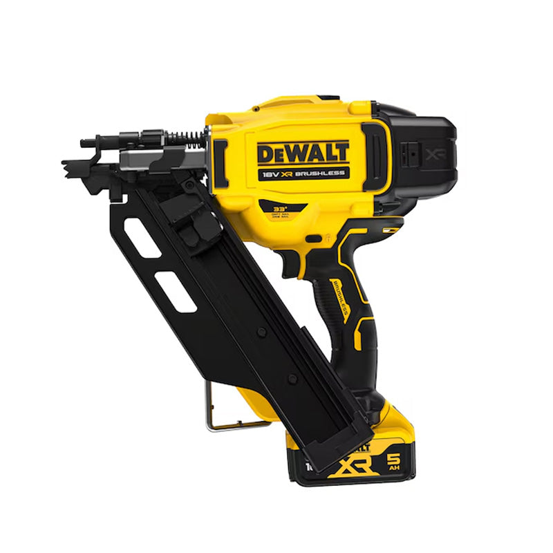 Cloueur de charpente DEWALT DCN930P2-QW XR 18V 5Ah Li-Ion Brushless
