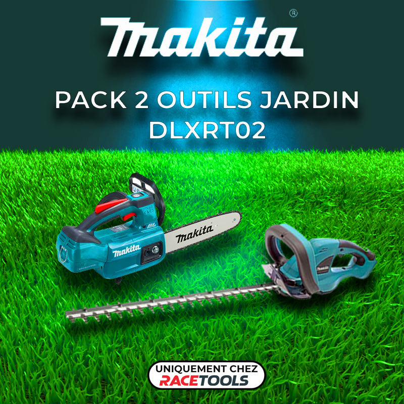 DLXRT02 MKT 2 outils Jardin 18V LXT (DUC254Z + DUH523Z + 2 x 5Ah + DC18RC)