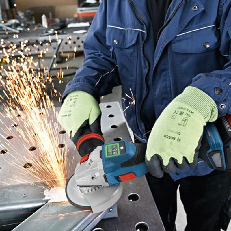 Meuleuse Ø125mm BOSCH GWS 18V-15 SC + 2 batteries Procore 18V 5.5 Ah + 1 chargeur GAL 18V-160 - L-Boxx