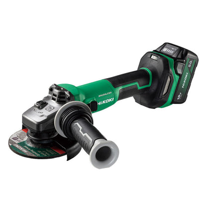 Pack 3 outils HKI Perceuse + perforateur + meuleuse 18V Brushless KCRT04 (DS18DE + DH1826DA + G1813DVE + 2 batteries 5 Ah + chargeur)