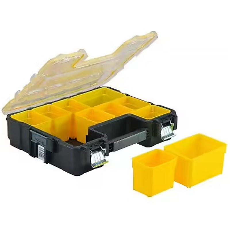 Organiseur étanche profondeur 106mm - 10 compartiments amovibles - fatmax - STANLEY - 1-97-518