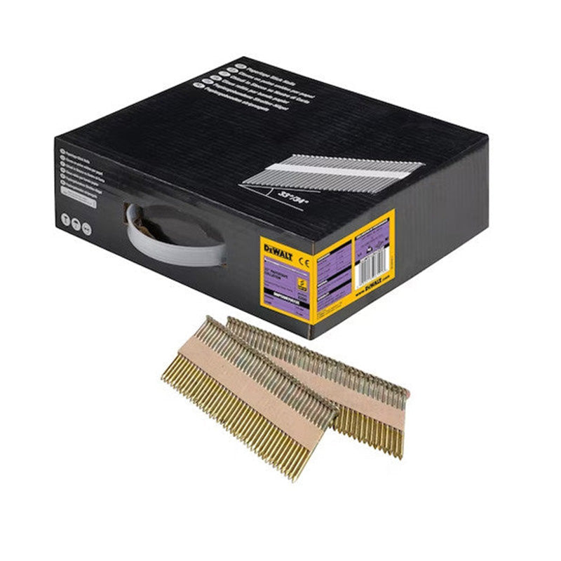 Pack de 2200 pointes crantées électro-zinguées 33° DEWALT DNPT28R