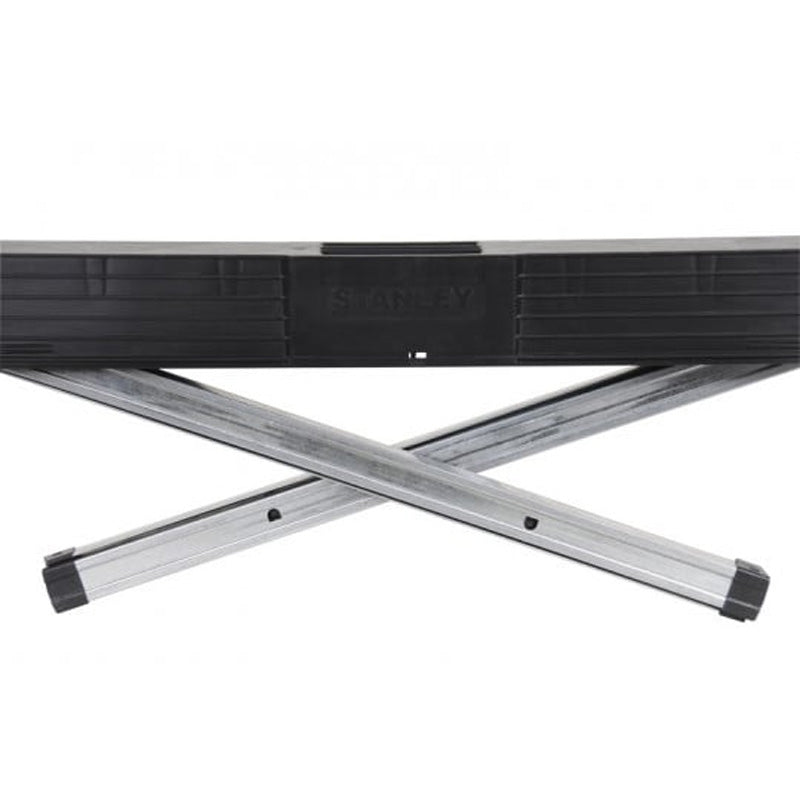 Lot de 2 tréteaux STANLEY  1-97-475 pliables et clipsables charge 350kg