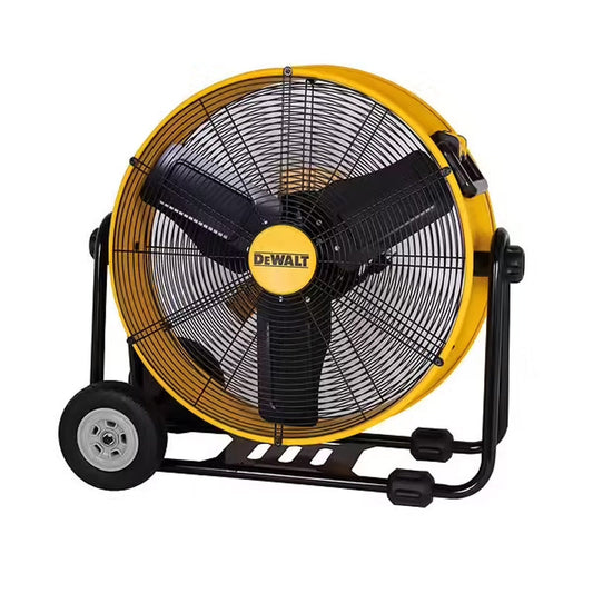 VENTILATEUR DE CHANTIER XL ROTATIF ET SILENCIEUX DEWALT 110W - DXF2410