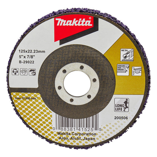 Disque de décapage MAKITA B-29022 Ø125mm