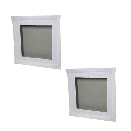Duo de niches à carreler étanche MARMOX DUONICHE30/30 - Format intérieur 30x30cm - Profondeur 9cm