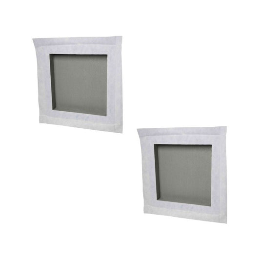 Duo de niches à carreler étanche MARMOX DUONICHE30/30-INT - Format intérieur 30x30cm - Profondeur 6cm