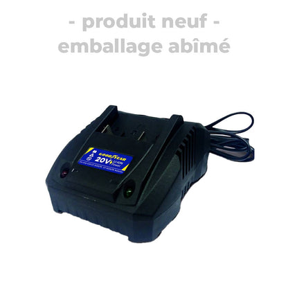 Chargeur rapide 20V GOODYEAR GY2020LC - (produit neuf - emballage abîmé)