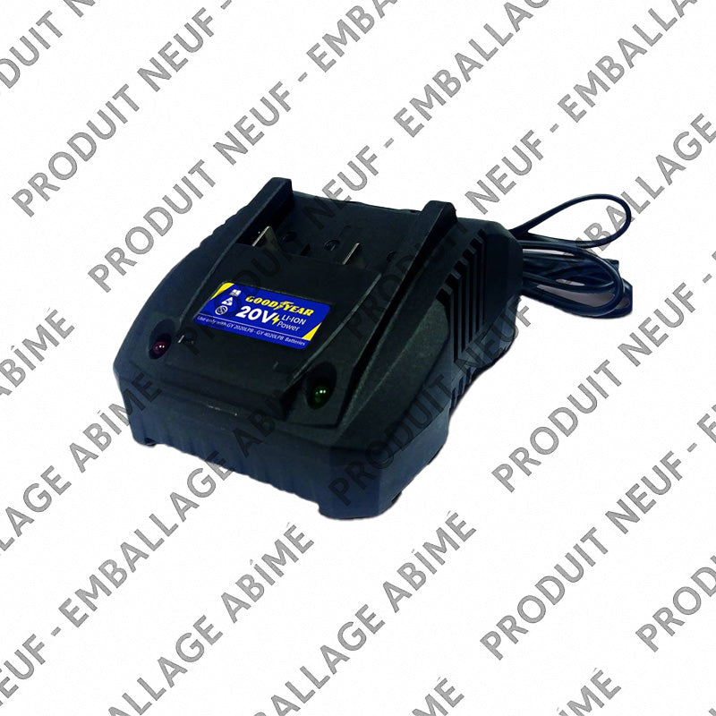Chargeur rapide 20V GOODYEAR GY2020LC - (produit neuf - emballage abîmé)