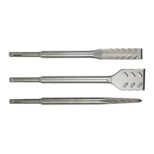 Coffret de 3 burins premium MAKITA à emmanchement SDS-Plus E-20220